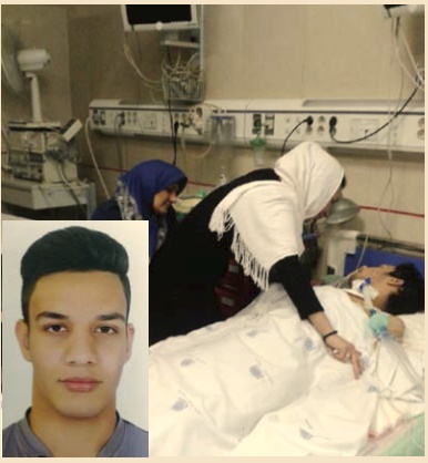 اعضای بدن پسر نوجوان زندگی بخش 5 بیمار شد +عکس