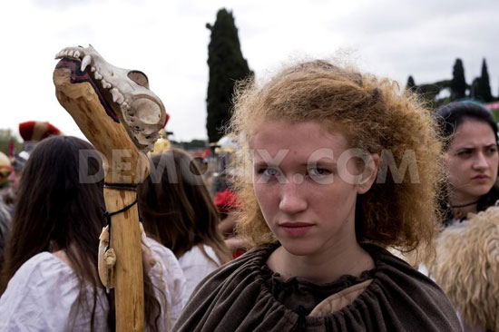 تصاویری از 2768 ساله شدن شهر رم ایتالیا