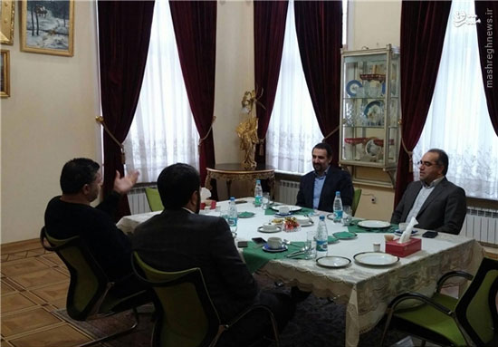 سفیر ایران میزبان علی دایی +عکس