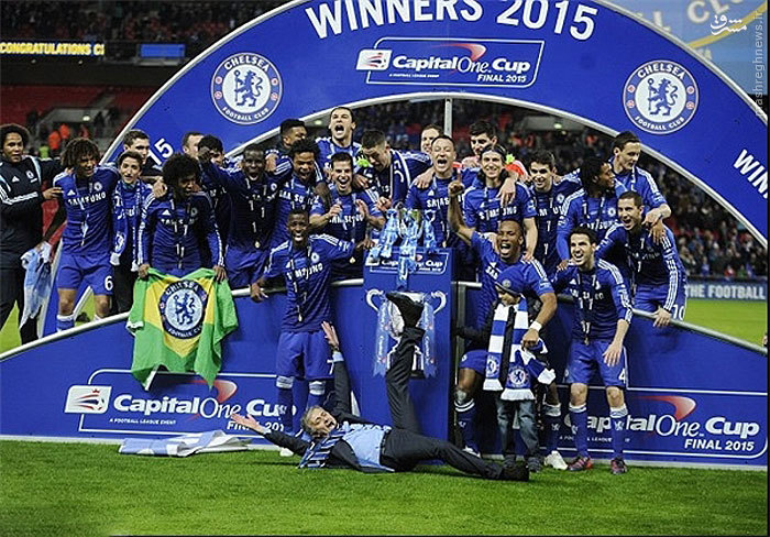 شادی منحصر به فرد مورینیو/عکس