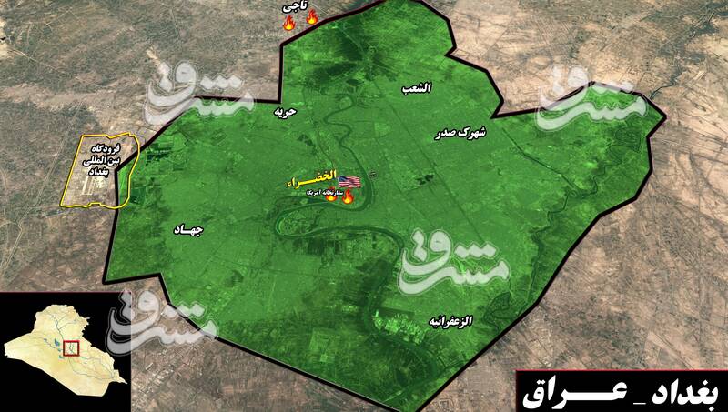 خودزنی عجیب رژیم تروریستی آمریکا در خاک عراق/ آیا کاخ سفید عملیات انتقام حشدالشعبی را متوقف می‌کند؟