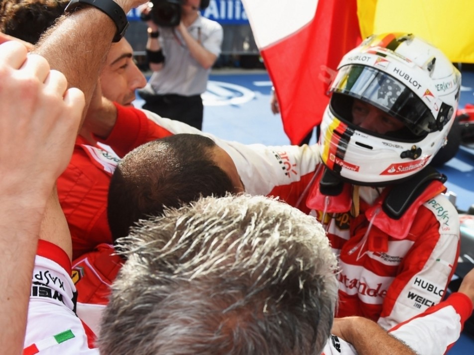 بهترین لحظات فرمول یک از دیدگاه دوربین ها +عکس