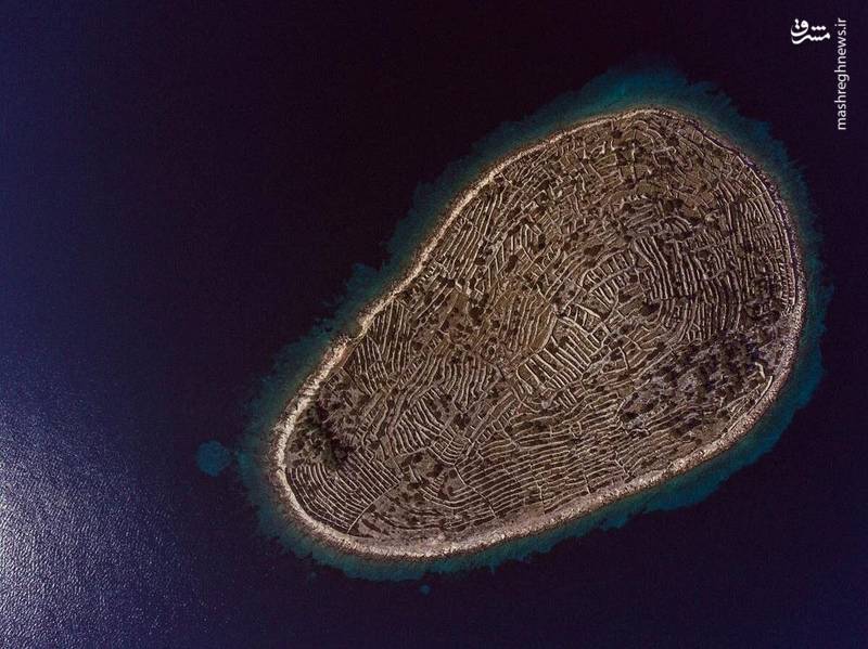 راز جزیره ای شبیه به اثر انگشت+تصاویر