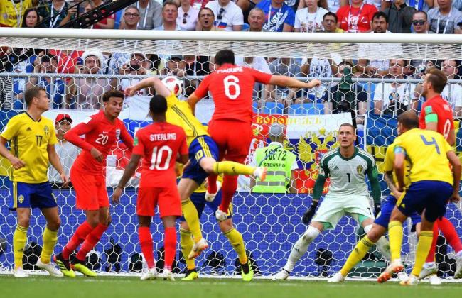 صعود انگلیس به نیمه نهایی با پیروزی مقابل سوئد غول‌کش