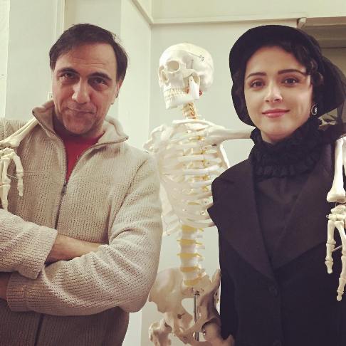 عکس ترانه علیدوستی در کنار حسن فتحی