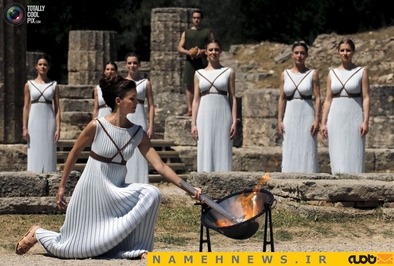 تمرین نمادین برای افتتاحیه المپیک 2016 در ریو برزیل