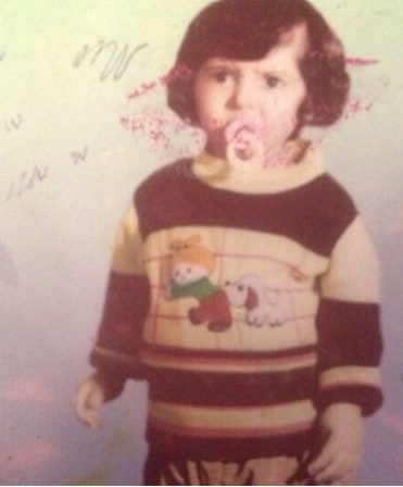 وقتی مهرداد میناوند بچه بود/عکس