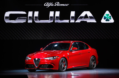 اولین رونمایی از خودروی آلفا رومیو Giula 