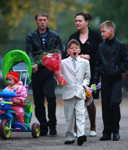 اولین روز مدرسه/ عکس