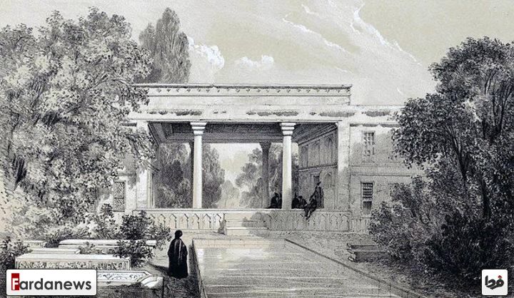 عکس/آرامگاه حافظ سال ۱۲۲۰