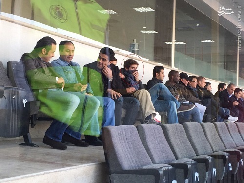 پسر کی‌روش در ورزشگاه آزادی/ عکس