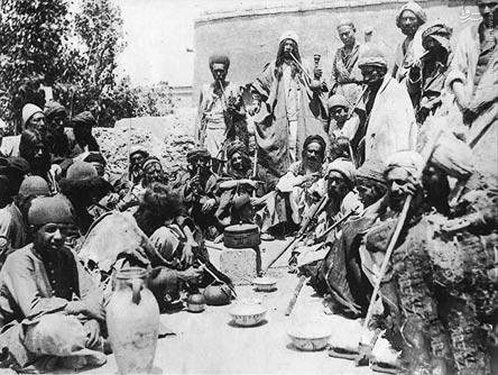 عکس تاریخی از معتادان تهران