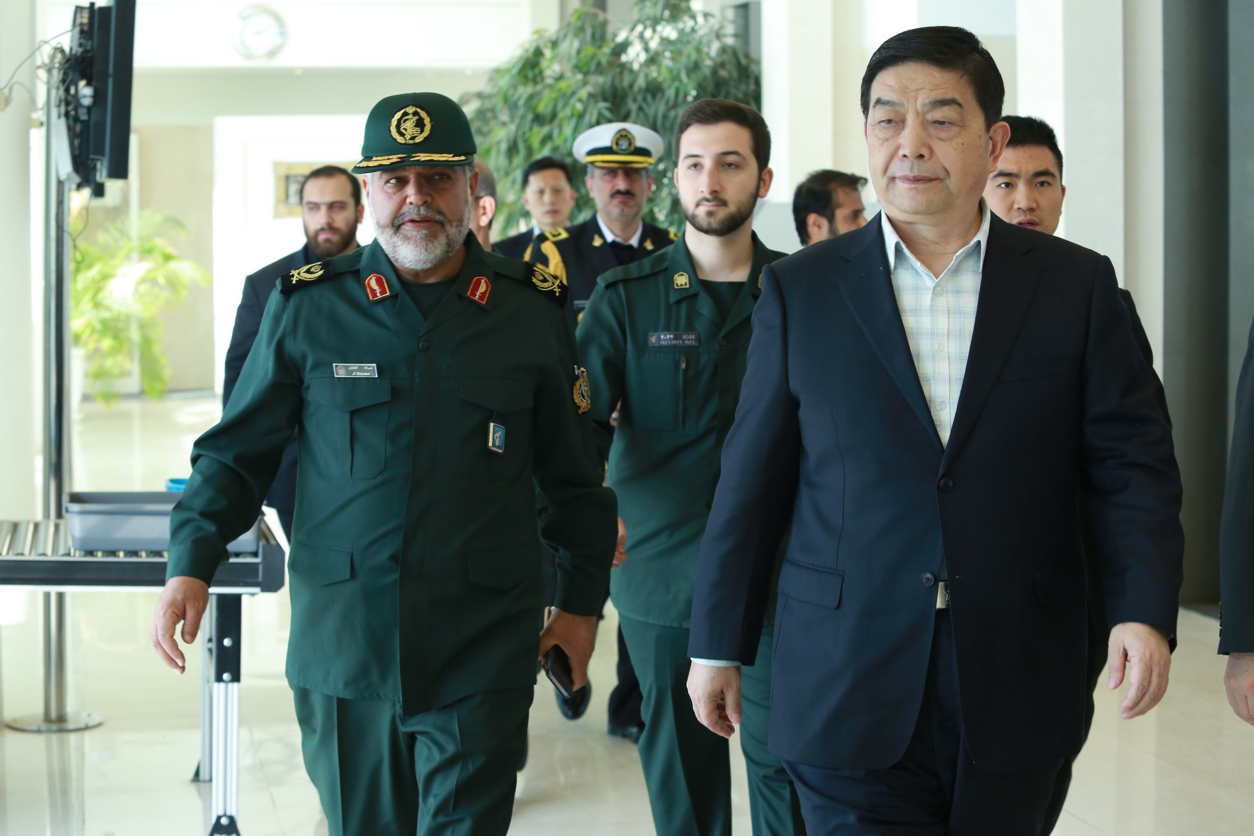 وزیر دفاع چین در تهران/عکس