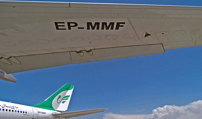 (تصاویر) مدرنترین هواپیمای مسافربری ایران