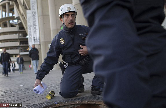 (تصاویر) ال‌کلاسیکو تحت تدابیر امنیتی