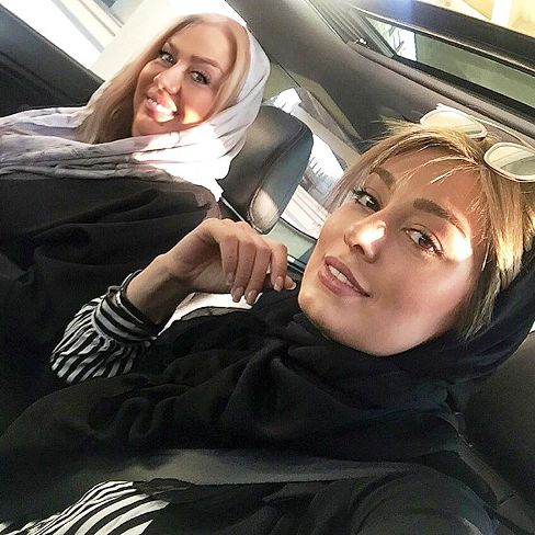 سحر قریشی و مادرش