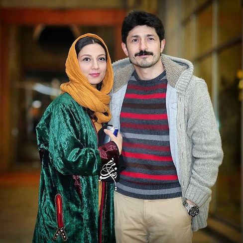 حدیث میرامینی و همسرش در جشنواره فیلم فجر
