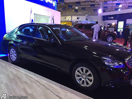 سواری بنز ایران خودرو رونمایی شد/عکس