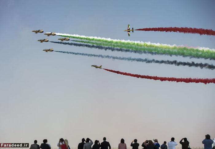 (تصاویر) نمایش هواپیماهای پیشرفته در دوبی