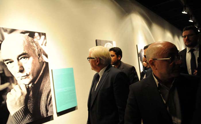 (تصاویر) اشتاین‌مایر در بازار تهران