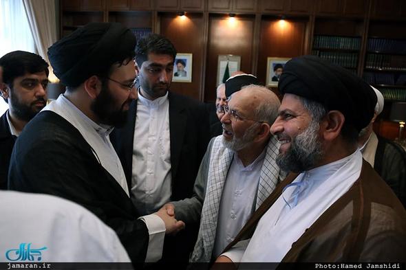 تصاویر : سید علی خمینی در همایش امام (ره) و نفی خشونت و افراطی گری