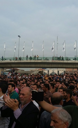 گزارش تصویری از مراسم تدفین هادی نوروزی در بابل