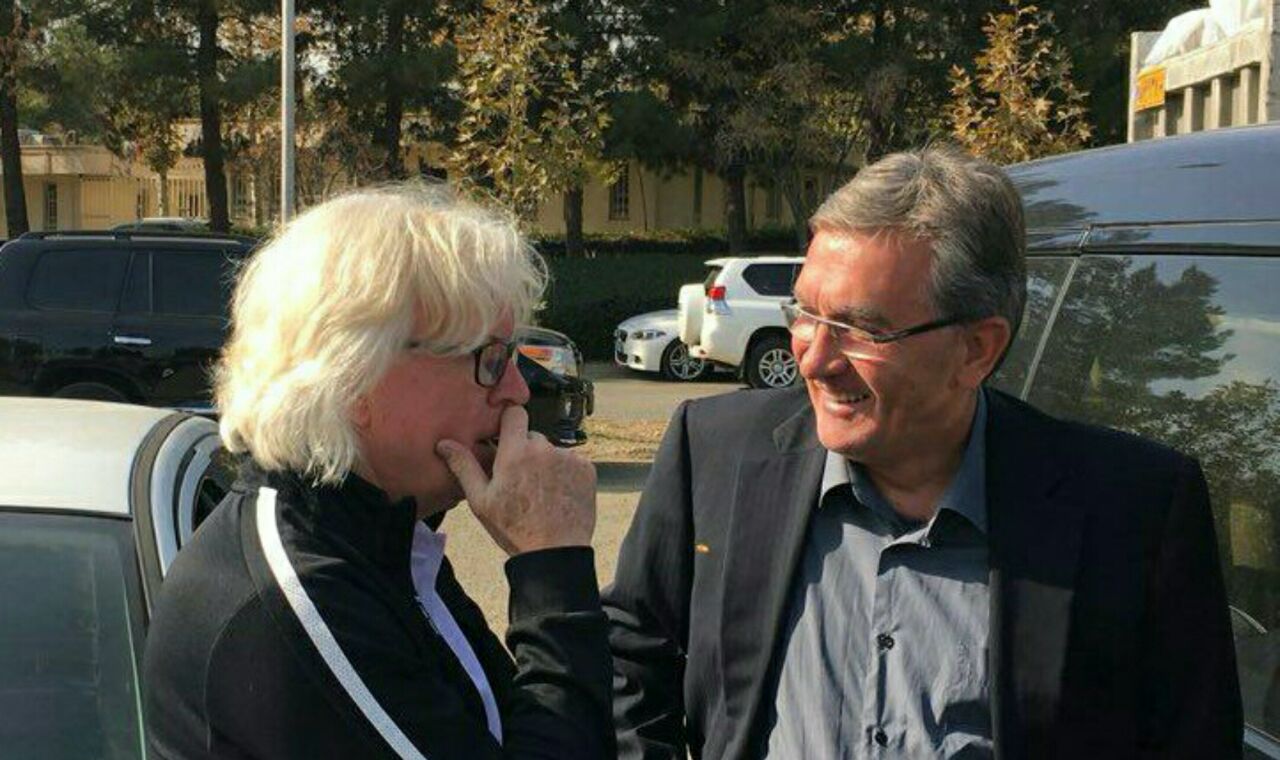 دیدار گرم برانکو و شفر در آزادی + عکس