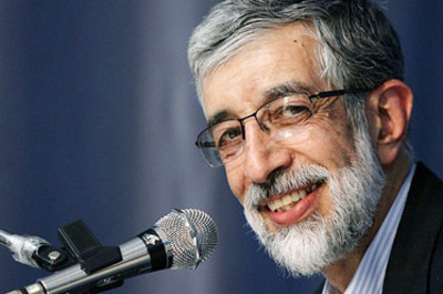 حداد عادل، نماینده مجلس شورای اسلامی ایران و رئیس فرهنگستان زبان و ادب فارسی است.