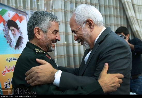 یک تصویر معنادار و متفاوت از ظریف و فرمانده کل سپاه