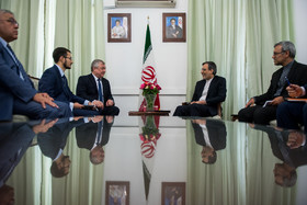 دیدار نماینده وی‍ژه روسیه با جابر انصاری 