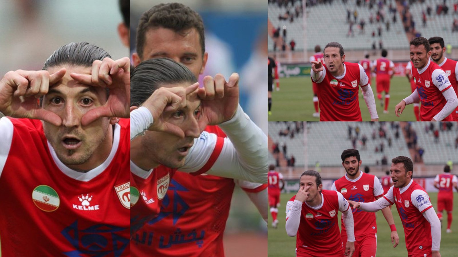 شادی‌های پس از گل آندو، کنایه به قلعه نویی؟! + عکس