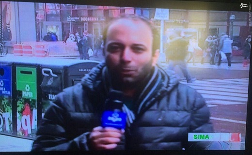 اولین گزارش کامران نجف‌زاده از نیویورک /عکس