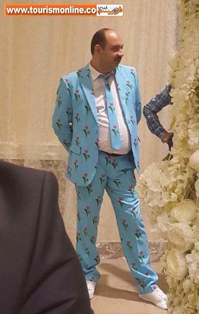 کت و شلوار عجیب داماد روس/عکس