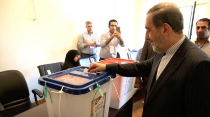 حضور ولایتی در انتخابات/ عکس