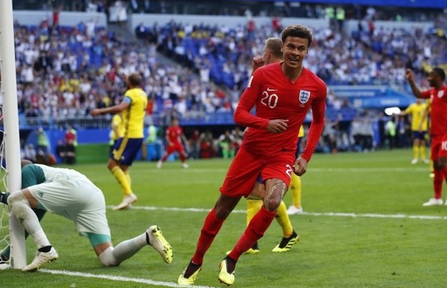 صعود انگلیس به نیمه نهایی با پیروزی مقابل سوئد غول‌کش