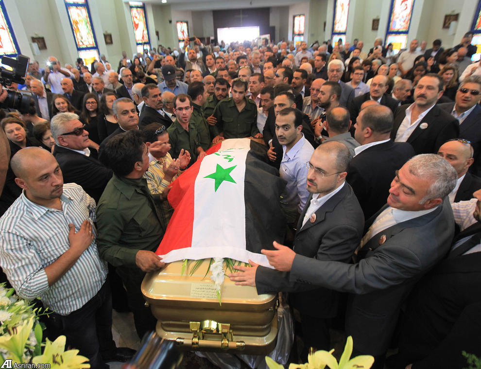 تشییع جنازه طارق عزیز/عکس