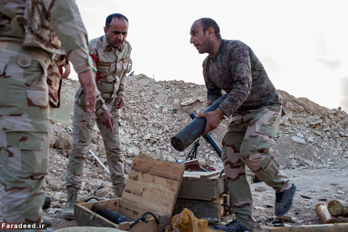 (تصاویر) در چند قدمی داعش