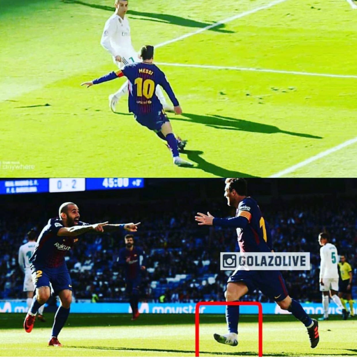 تصویر باورنکردنی از الکلاسیکو/جادوی لئو مسی را ببینید!