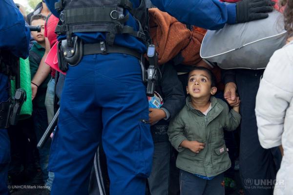 (تصاویر) پناهجویان سوری در قفس