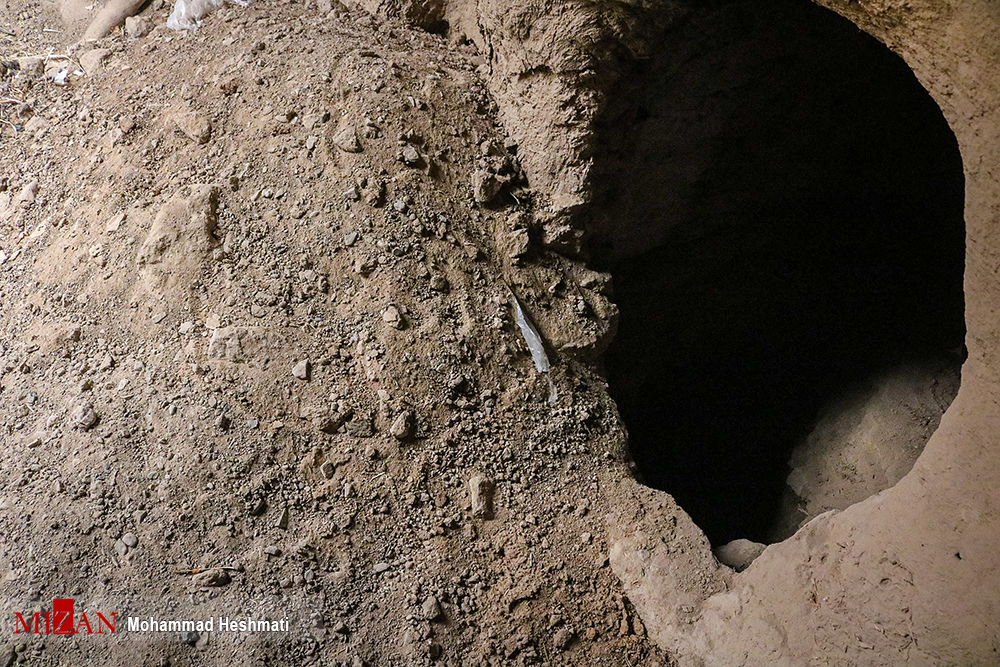 سازه‌های کشف شده زیر روستای ۱۰۰۰ ساله+تصاویر