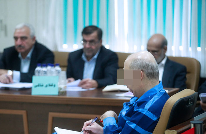 (تصاویر) بابک‌زنجانی در سومین جلسه دادگاه