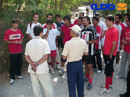 عکس نوستالژی از پرسپولیسی ها در تپه های داوودیه