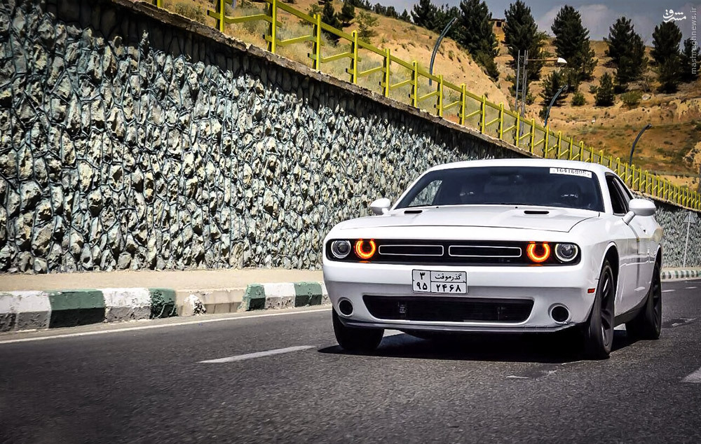 دوج ۲۰۱۶ در خیابان های تهران/ عکس