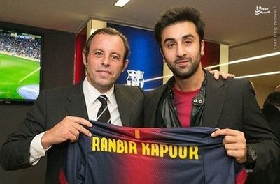 رانبیر کاپور (بازیگر) - بارسلونا 