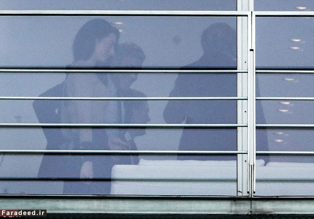 عکس/ دیدار جرج كلونی با مركل برای حمايت از پناهندگان