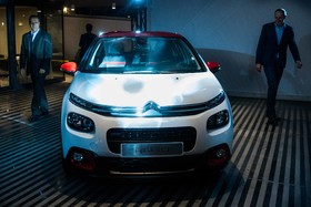 مراسم رو نمایی از خودروی سایپا ـ سیترون