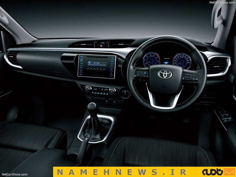تویوتا از هایلوکس 2016 پرده برداشت+تصاویر