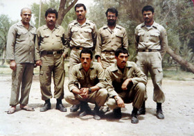 امیرحسن چهلتن در جبهه+عکس