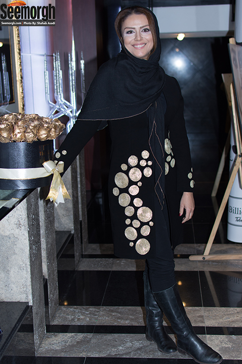  مدل مانتو شبنم فرشادجو در مراسم اکران فیلم ماحی