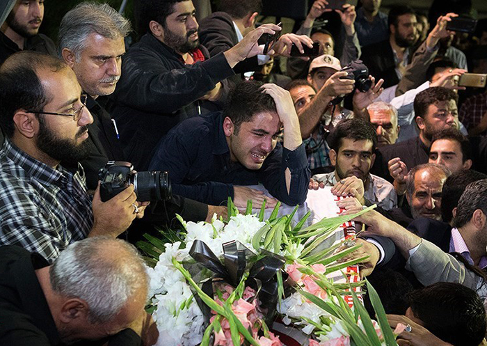 (تصاویر) ورود پیکر سردار همدانی به کشور